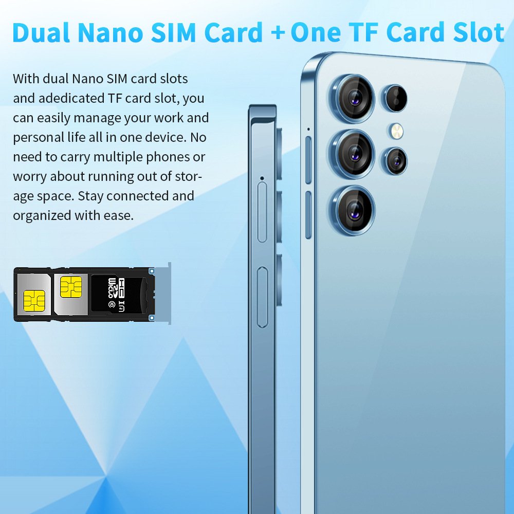 S23 ULTRA Original 12GB+512GB 32MP+64MP Face Unlock Full Display Android 13 Cell Phone Smart Gaming Mobile Phone